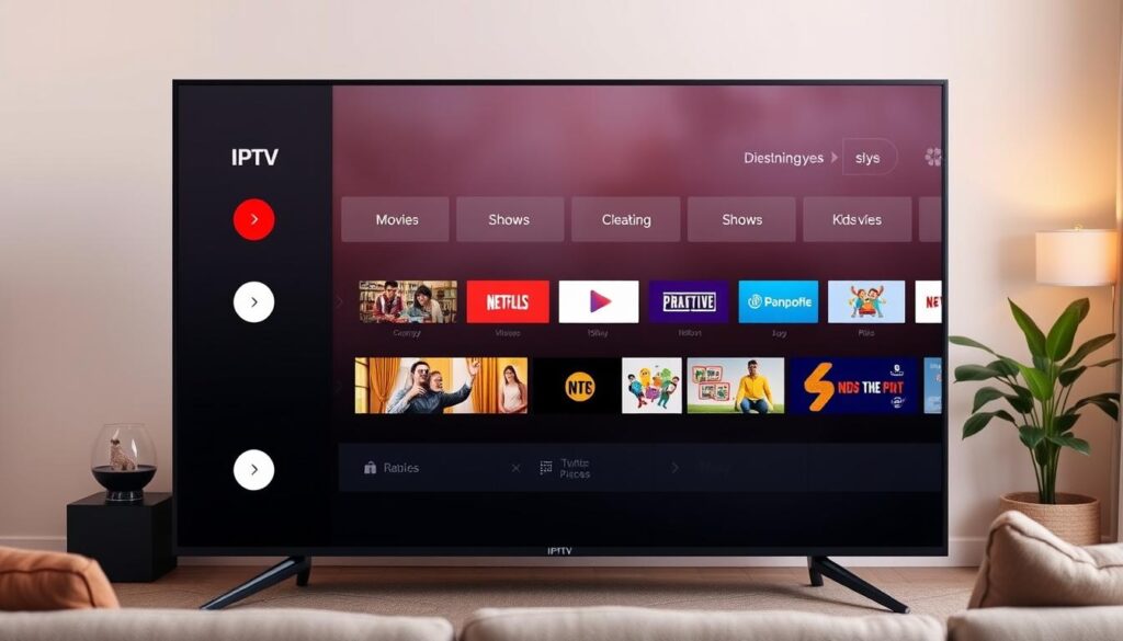 IPTV user interface