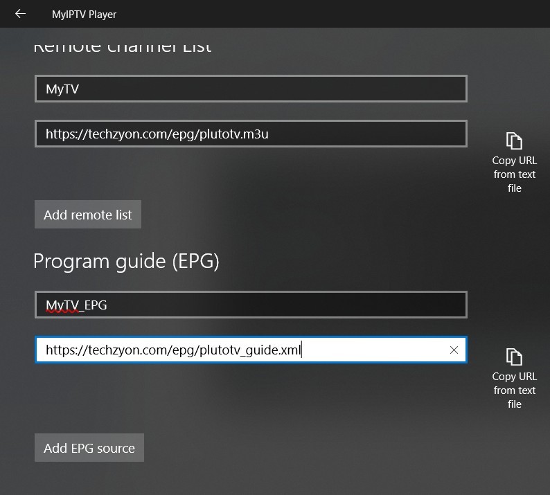 How to Setup IPTV on MyIPTV Player